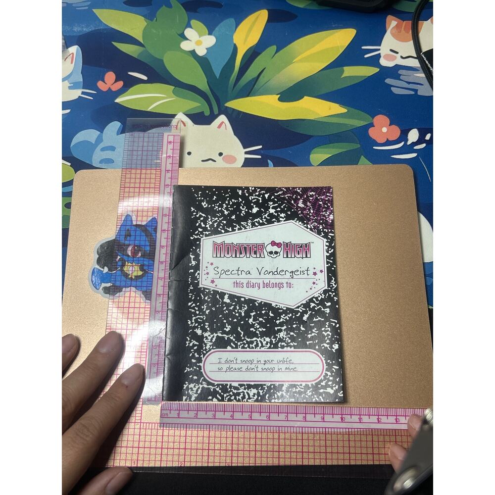 Monster High Spectra Vondergeist School's Out Diary Journal Booklet Mattel 2011 - Picture 2 of 10